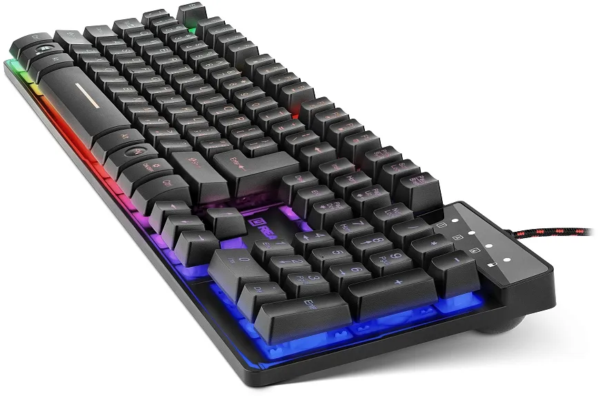 Клавіатура REAL-EL Gaming 8700 Black - мініатюра 4