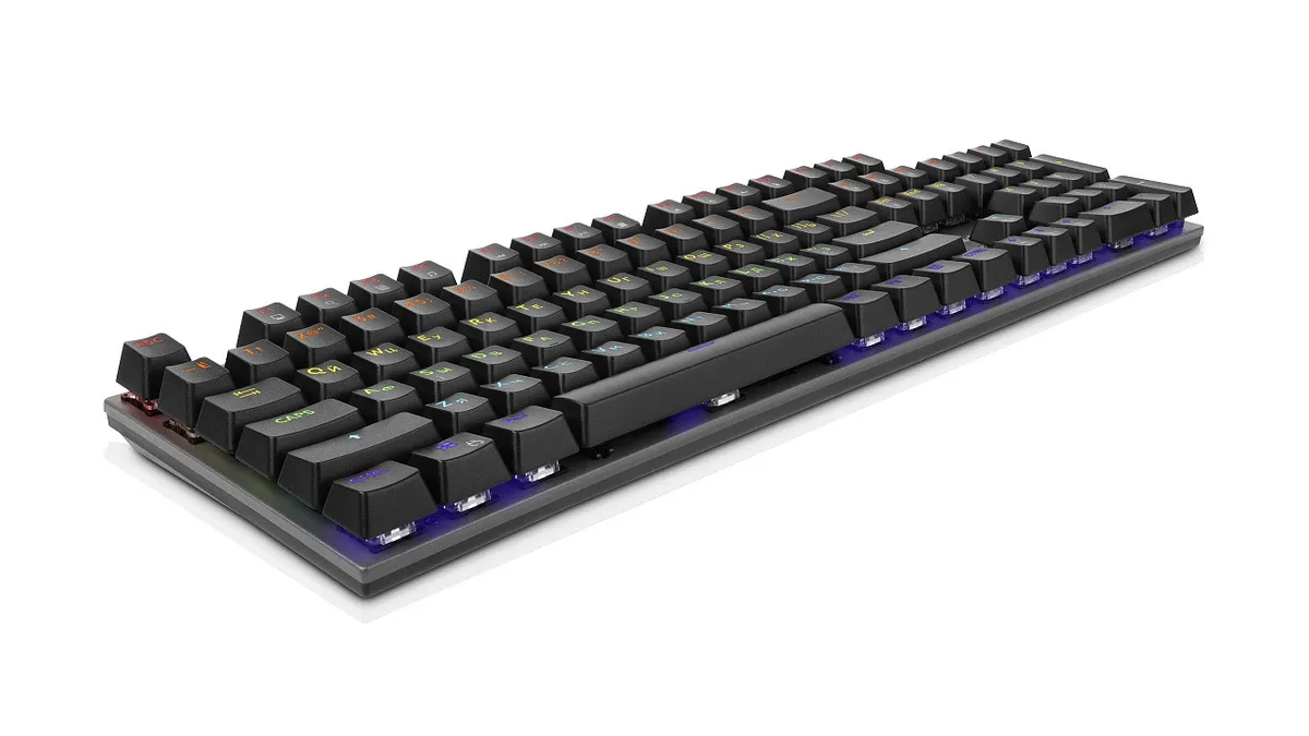 Клавіатура REAL-EL M 13 Grey USB - мініатюра 5