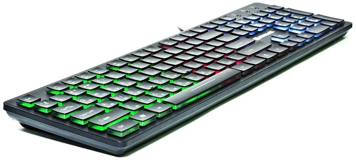 Клавіатура REAL-EL Comfort 7070 Ukr Black - мініатюра 3