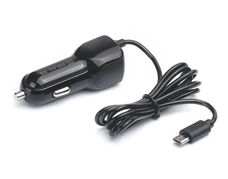 Автомобільний зарядний пристрій REAL-EL CA-15 (2USB, 2.1A) Black + кабель microUSB - мініатюра 6