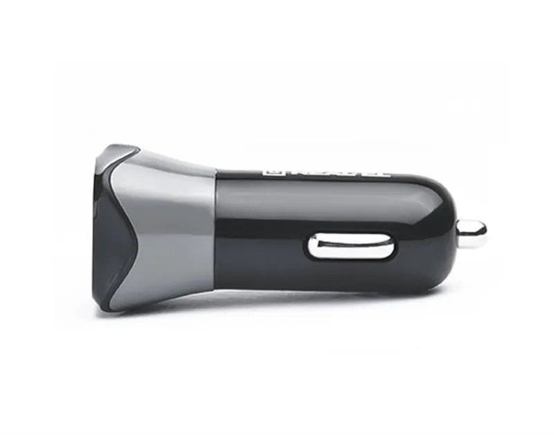 Автомобільний зарядний пристрій REAL-EL CA-30 QC3.0 (1USBx3A) Black/Grey - мініатюра 4