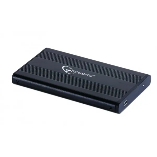 Зовнішня кишеня Gembird для підключення SATA HDD 2.5", USB 2.0, Black (EE2-U2S-5) - зображення 1