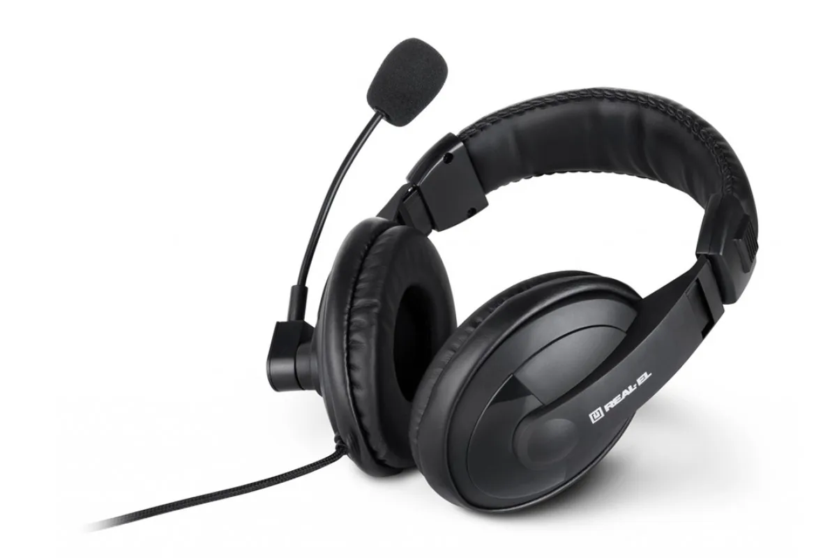 Гарнітура REAL-EL GD-750MV Black - мініатюра 5