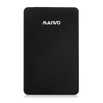 Кишеня зовнішня Maiwo K2503D black 2.5'' HDD/SSD, SATA, 1xUSB 3.0 - мініатюра 2