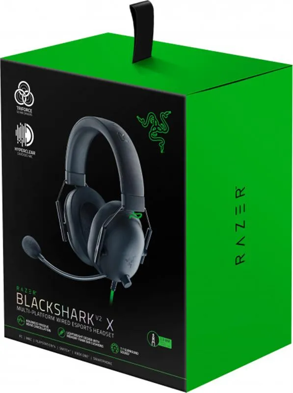 Гарнітура Razer BlackShark V2 X (RZ04-03240100-R3M1) - мініатюра 6