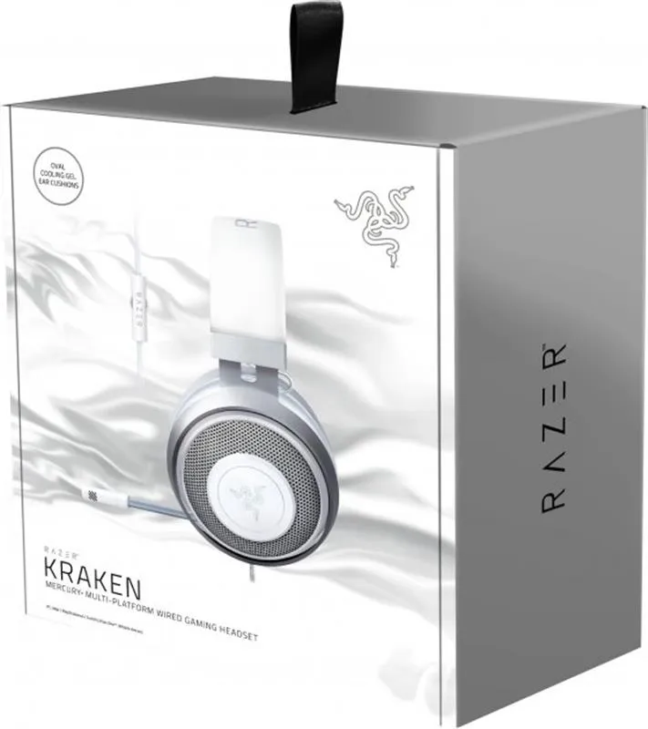 Гарнітура Razer Kraken Multi Platform Mercury Edition (RZ04-02830400-R3M1) - мініатюра 5
