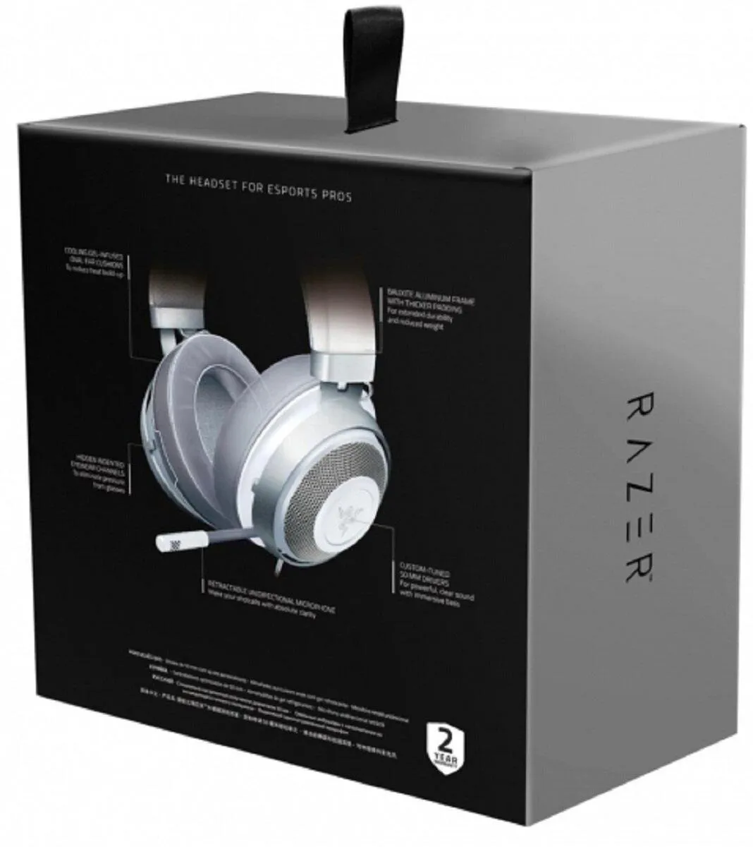 Гарнітура Razer Kraken Multi Platform Mercury Edition (RZ04-02830400-R3M1) - мініатюра 6