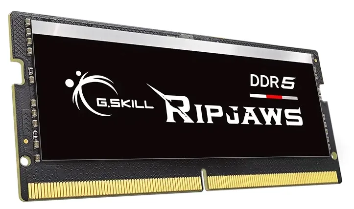 Модуль пам`ятi SO-DIMM DDR5 16GB/4800 G.Skill Ripjaws (F5-4800S4039A16GX1-RS) - мініатюра 2