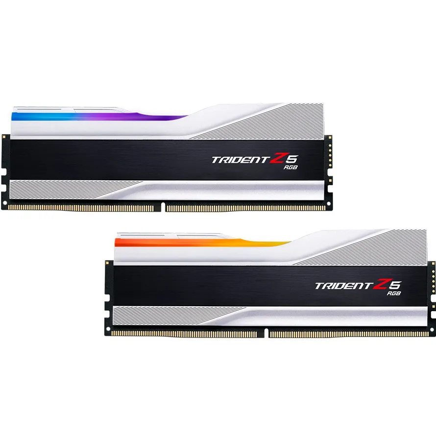 Модуль пам`ятi DDR5 2x16GB/7200 G.Skill Trident Z5 RGB Silver (F5-7200J3445G16GX2-TZ5RS) - мініатюра 5