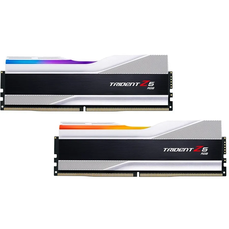 Модуль пам`ятi DDR5 2x16GB/7600 G.Skill Trident Z5 RGB Silver (F5-7600J3646G16GX2-TZ5RS) - мініатюра 5
