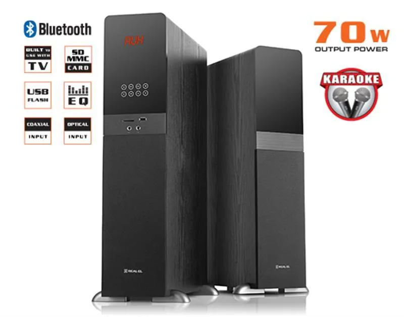 Акустична система REAL-EL S-2030 Black - зображення 1