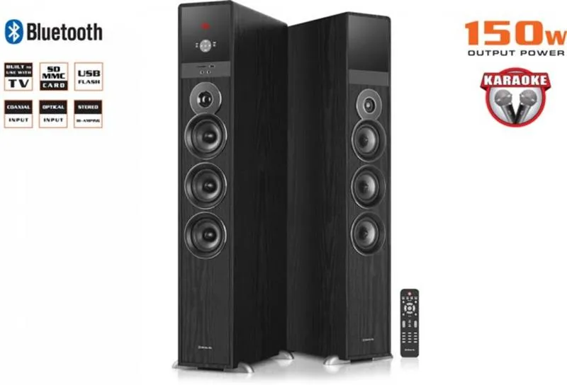 Акустична система REAL-EL S-2070 Black - зображення 1