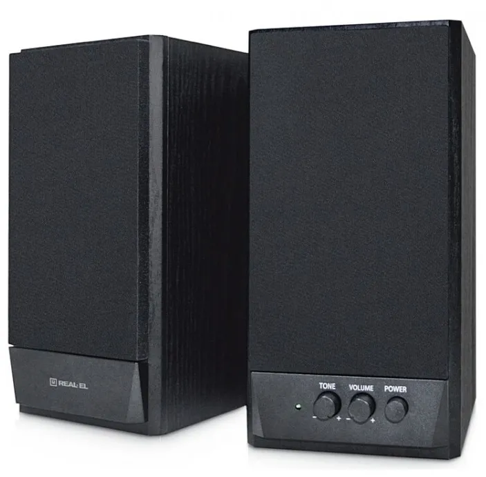 Акустична система REAL-EL S-219 Black - зображення 1