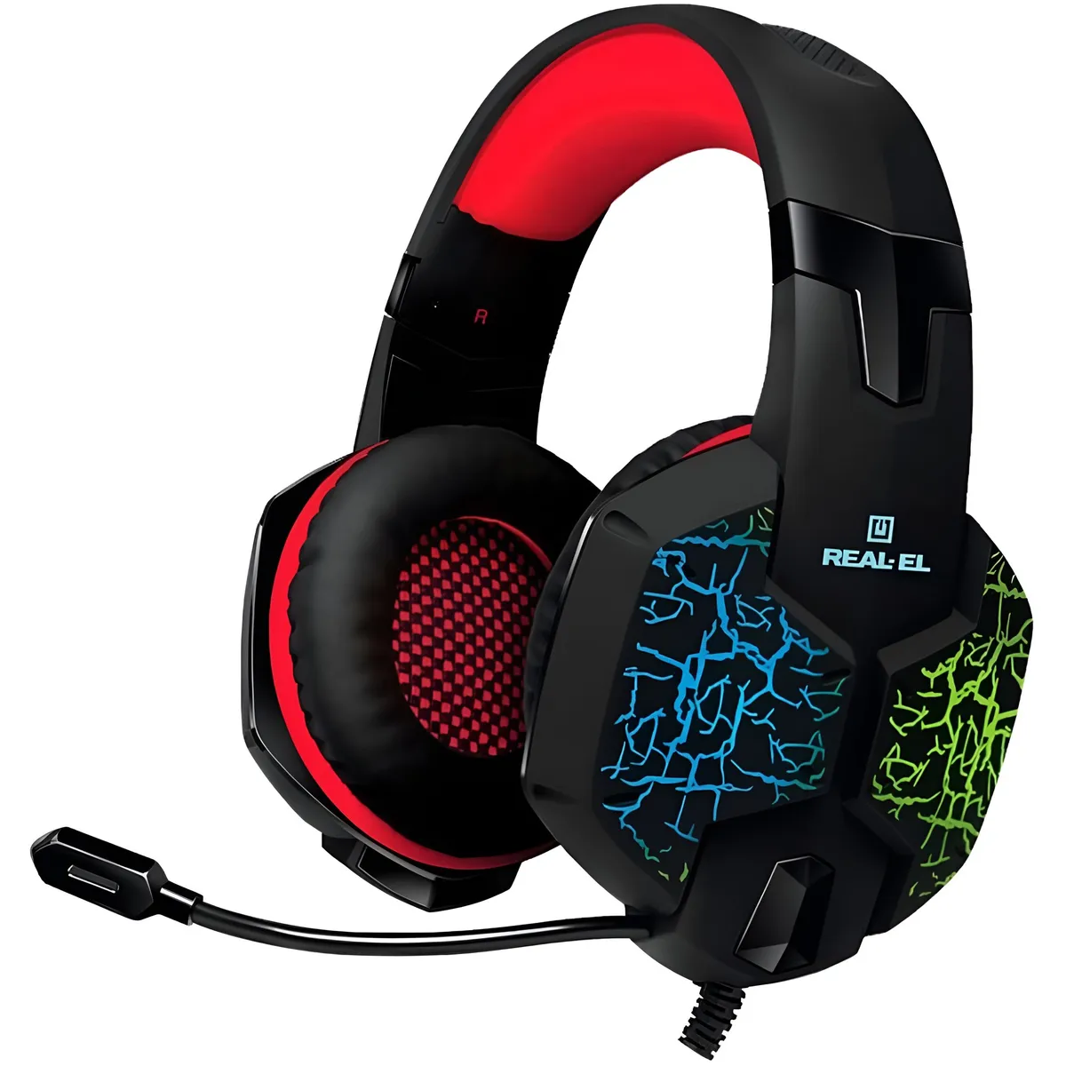 Гарнітура REAL-EL GDX-7750 Black/Red - мініатюра 11