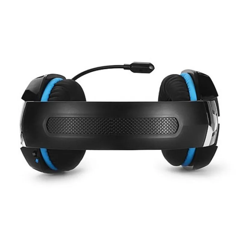 Гарнітура REAL-EL GDX-7500 Black/Blue - зображення 1