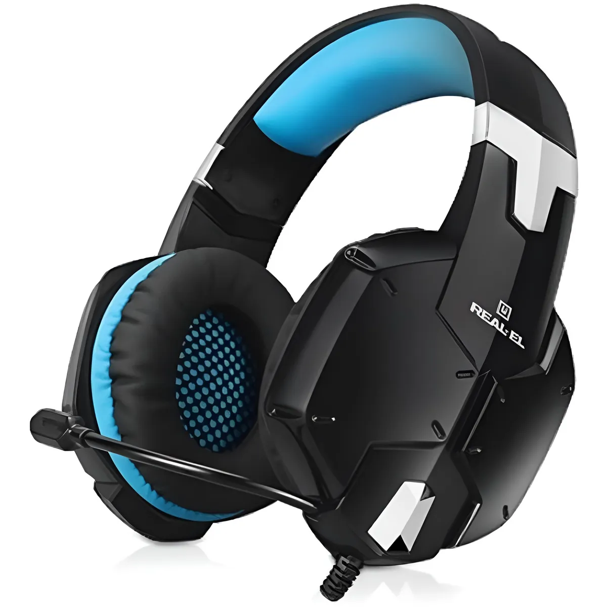 Гарнітура REAL-EL GDX-7500 Black/Blue - мініатюра 8