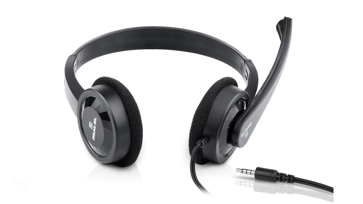 Гарнітура REAL-EL GD-012 Black - мініатюра 6