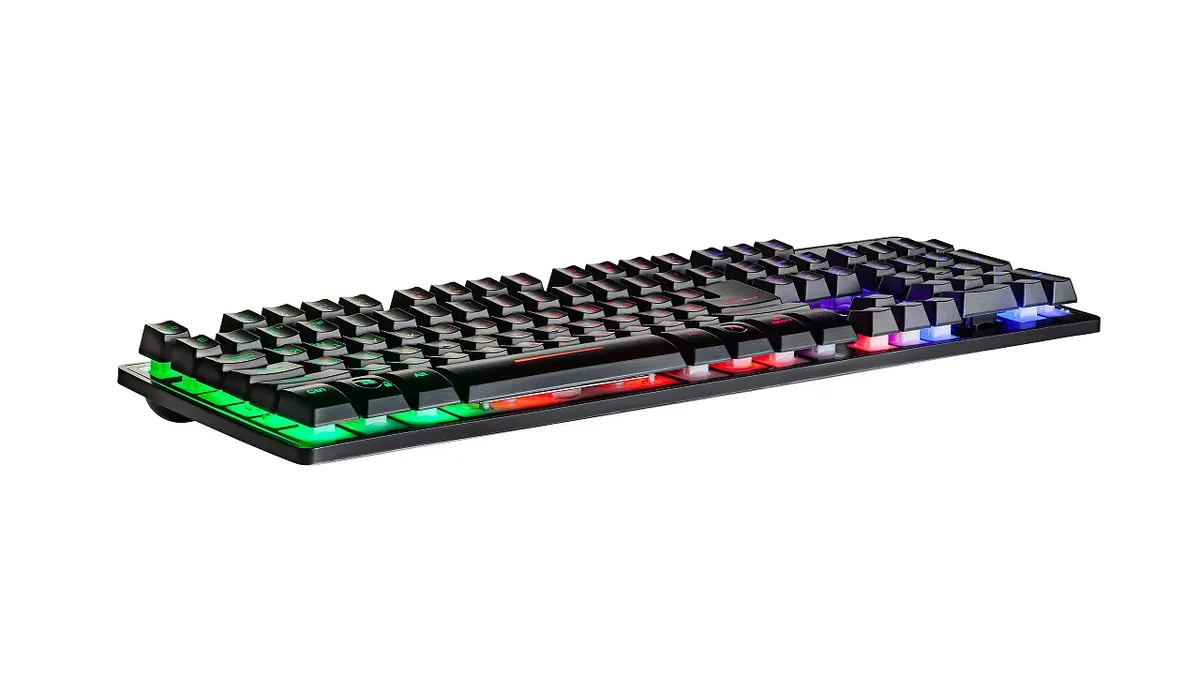 Клавіатура REAL-EL Comfort 7090 Backlit Black (EL123100031) - мініатюра 6