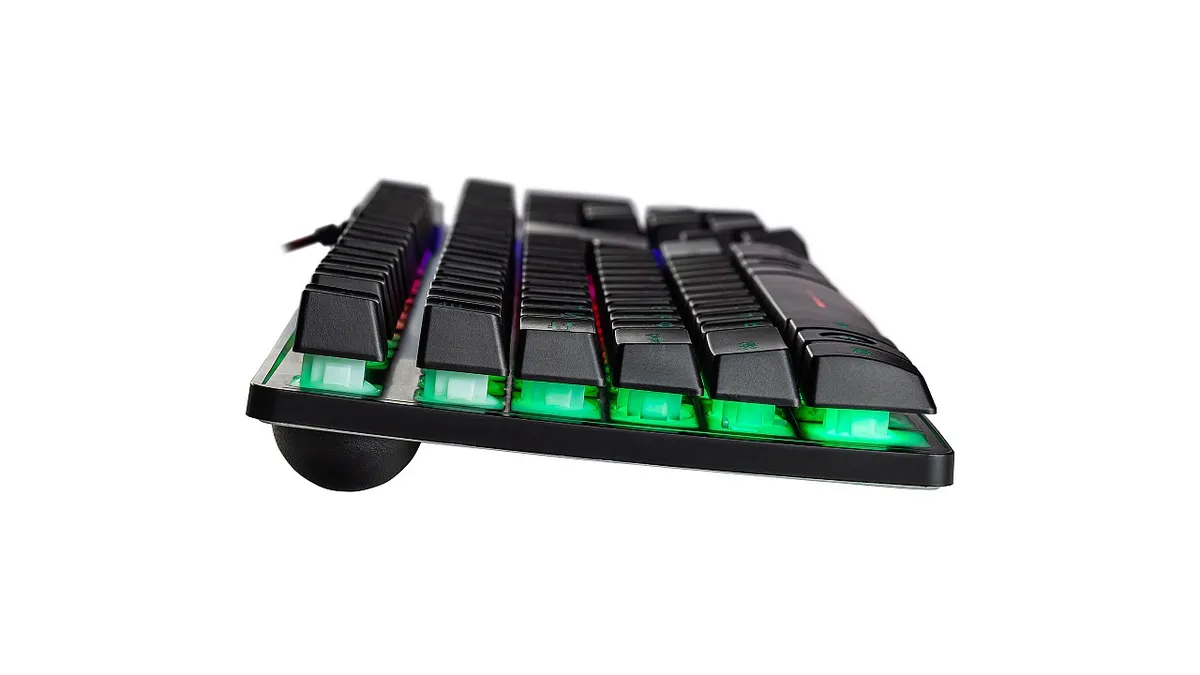 Клавіатура REAL-EL Comfort 7090 Backlit Black (EL123100031) - мініатюра 7