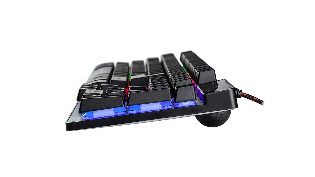 Клавіатура REAL-EL Comfort 7090 Backlit Black (EL123100031) - мініатюра 8