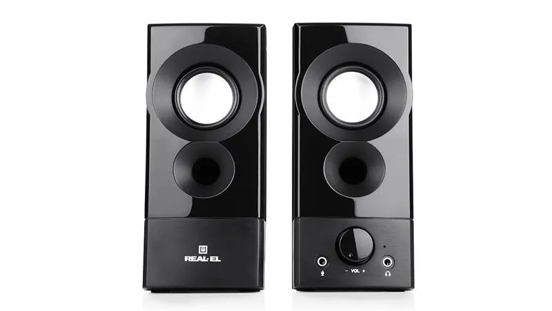 Акустична система REAL-EL S-90 Black - зображення 1