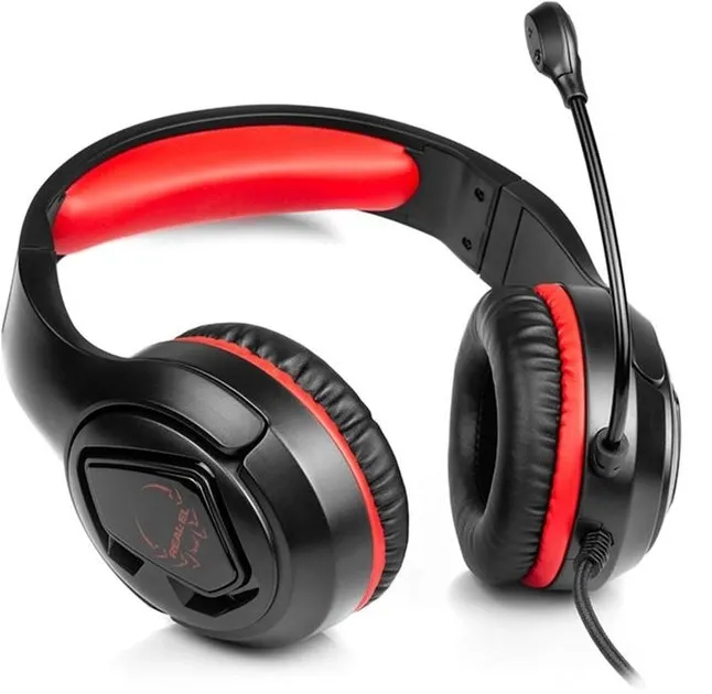 Гарнітура REAL-EL GDX-7590 Black/Red - мініатюра 7