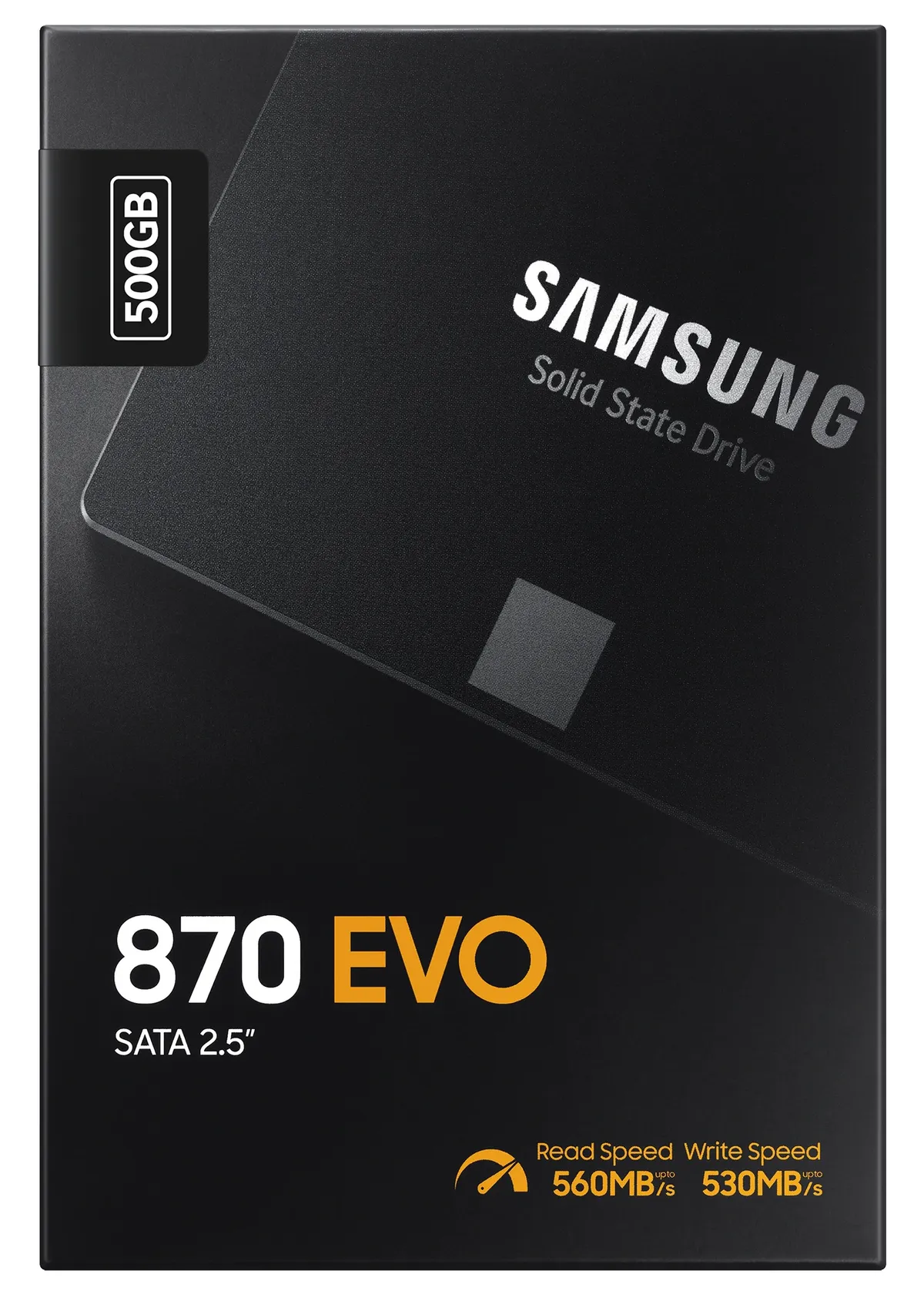 Накопичувач SSD  500GB Samsung 870 EVO 2.5" SATAIII MLC (MZ-77E500B/EU) - мініатюра 5