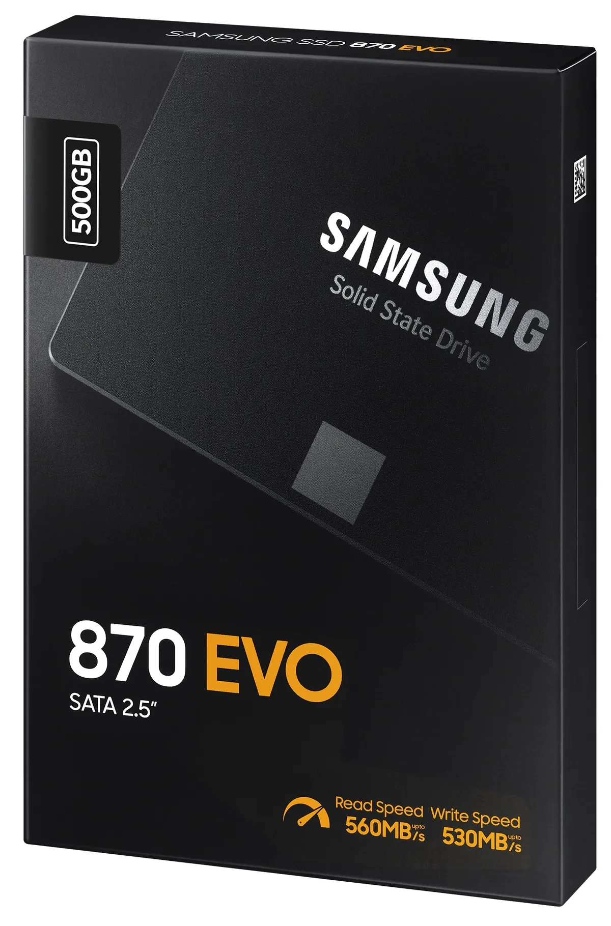 Накопичувач SSD  500GB Samsung 870 EVO 2.5" SATAIII MLC (MZ-77E500B/EU) - мініатюра 6