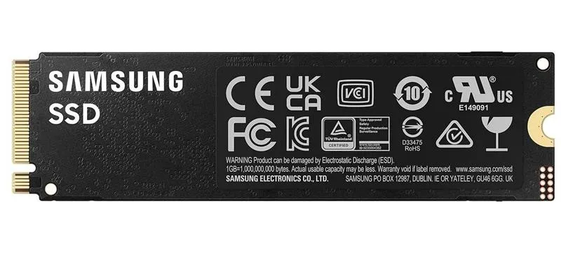 Накопичувач SSD  1ТB Samsung 990 PRO M.2 2280 PCIe 4.0 x4 NVMe V-NAND TLC (MZ-V9P1T0BW) - мініатюра 2