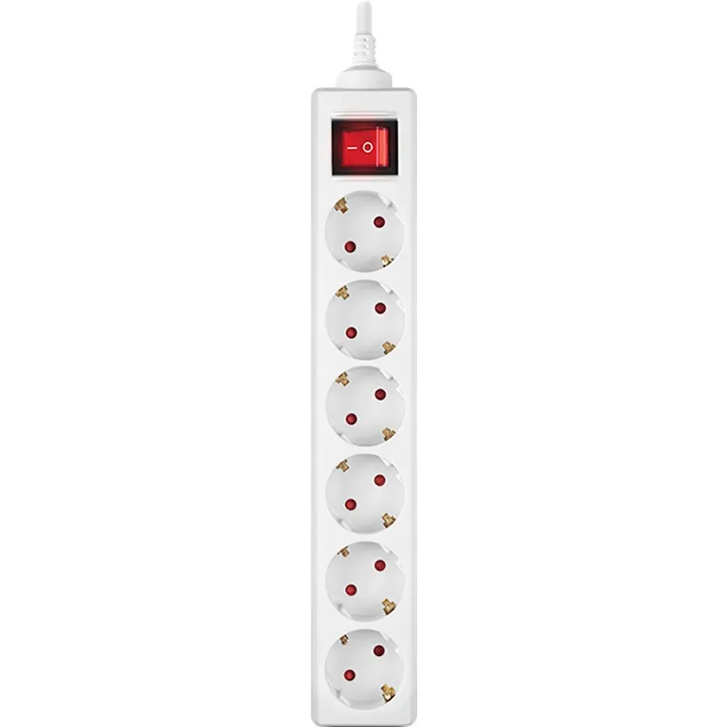 Фільтр живлення REAL-EL RS-6 Protect M 1.8м White (EL122300031) - мініатюра 10