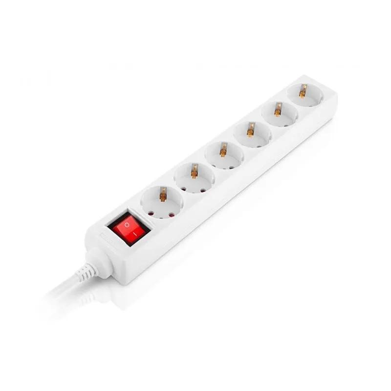 Фільтр живлення REAL-EL RS-6 Protect M 1.8м White (EL122300031) - мініатюра 9