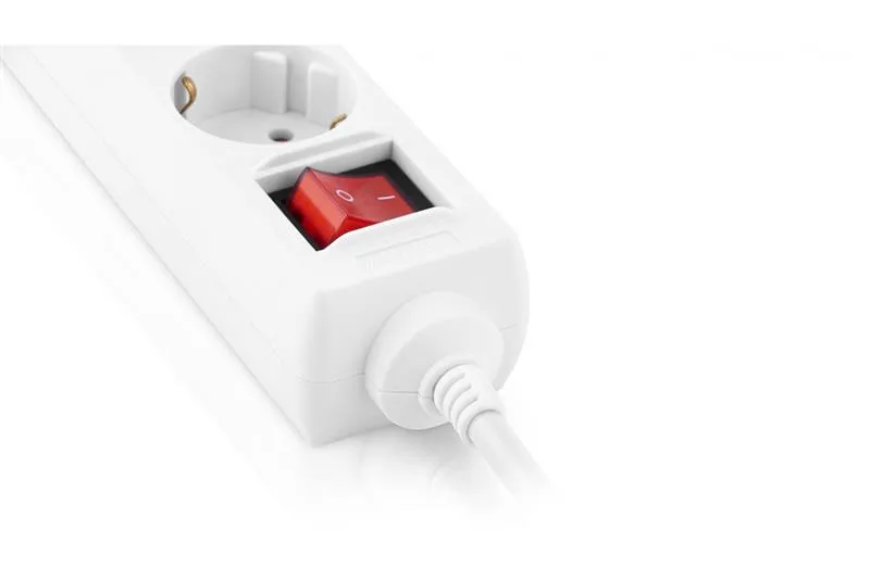 Фільтр живлення REAL-EL RS-6 Protect M 5м White (EL122300035) - мініатюра 2