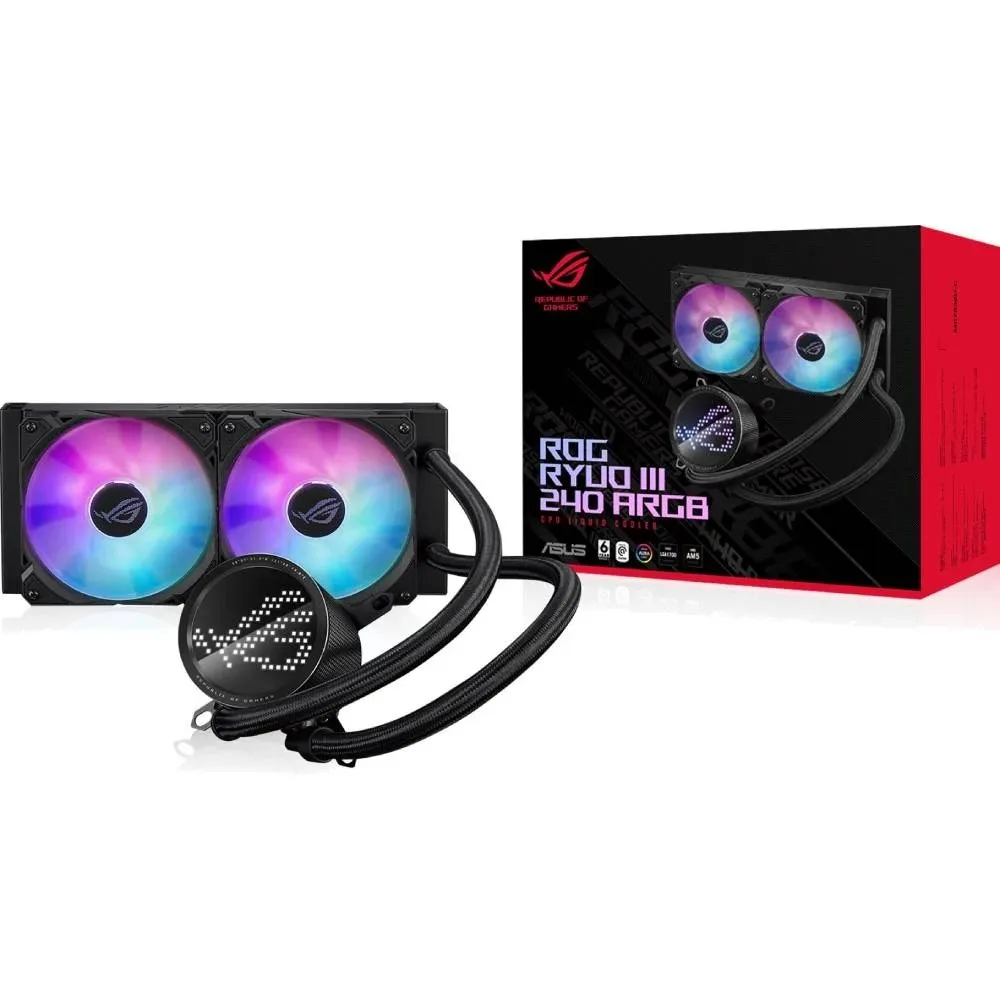 Система водяного охолодження Asus ROG Ryuo III 240 ARGB (90RC00J1-M0UAY0) - мініатюра 6