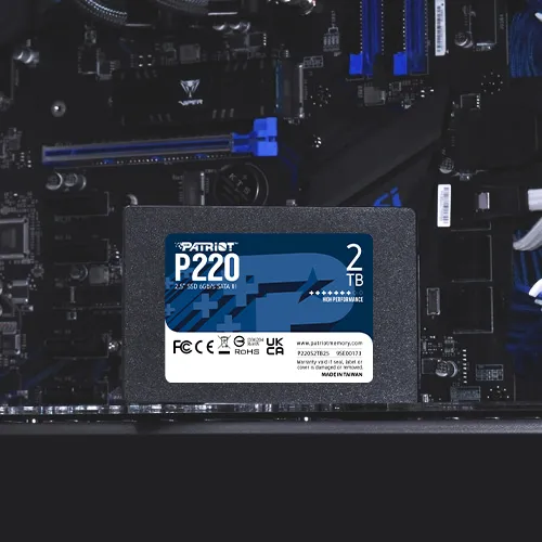 Накопичувач SSD 2TB Patriot P220 2.5" SATAIII TLC (P220S2TB25) - мініатюра 4