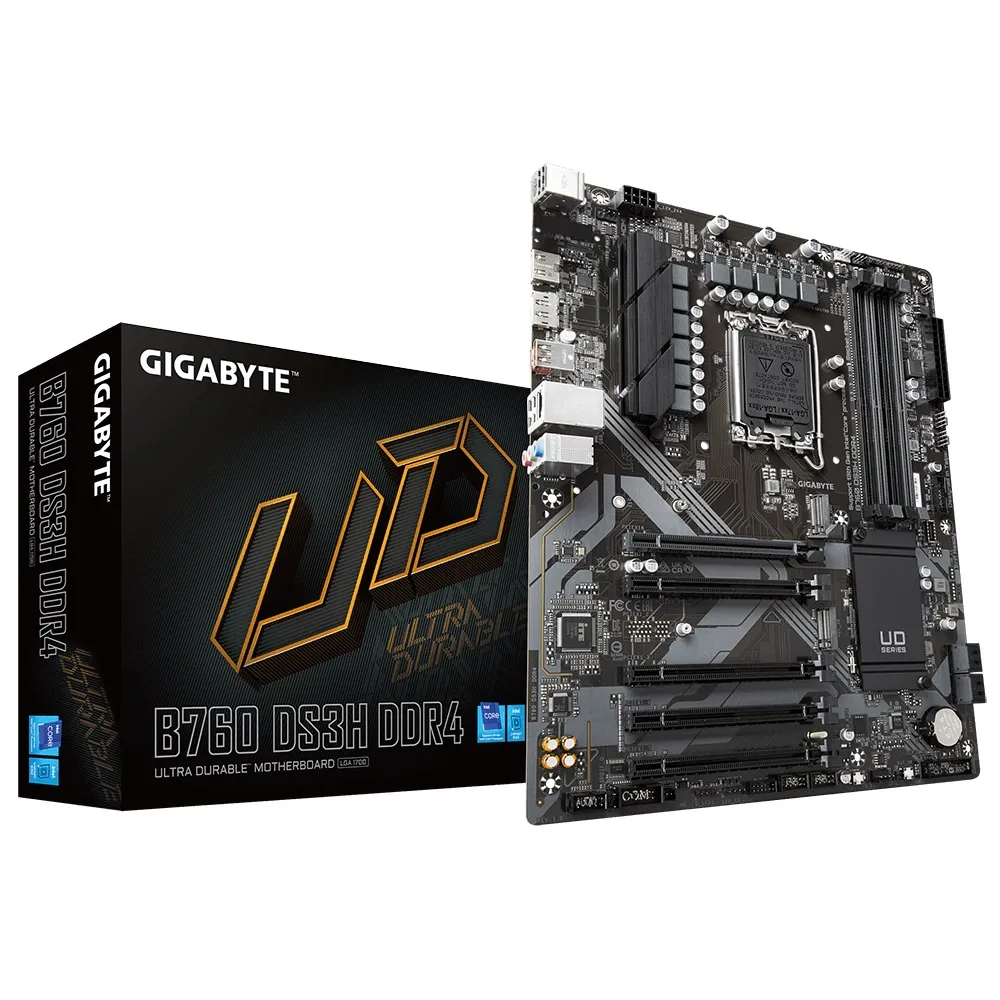 Материнська плата Gigabyte B760 DS3H DDR4 Socket 1700 - зображення 1