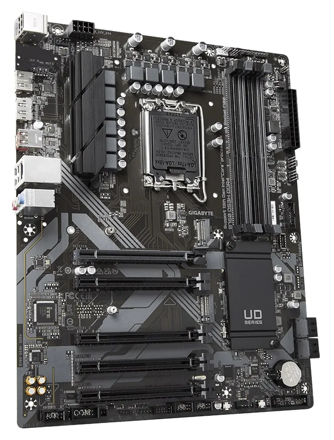 Материнська плата Gigabyte B760 DS3H DDR4 Socket 1700 - мініатюра 3