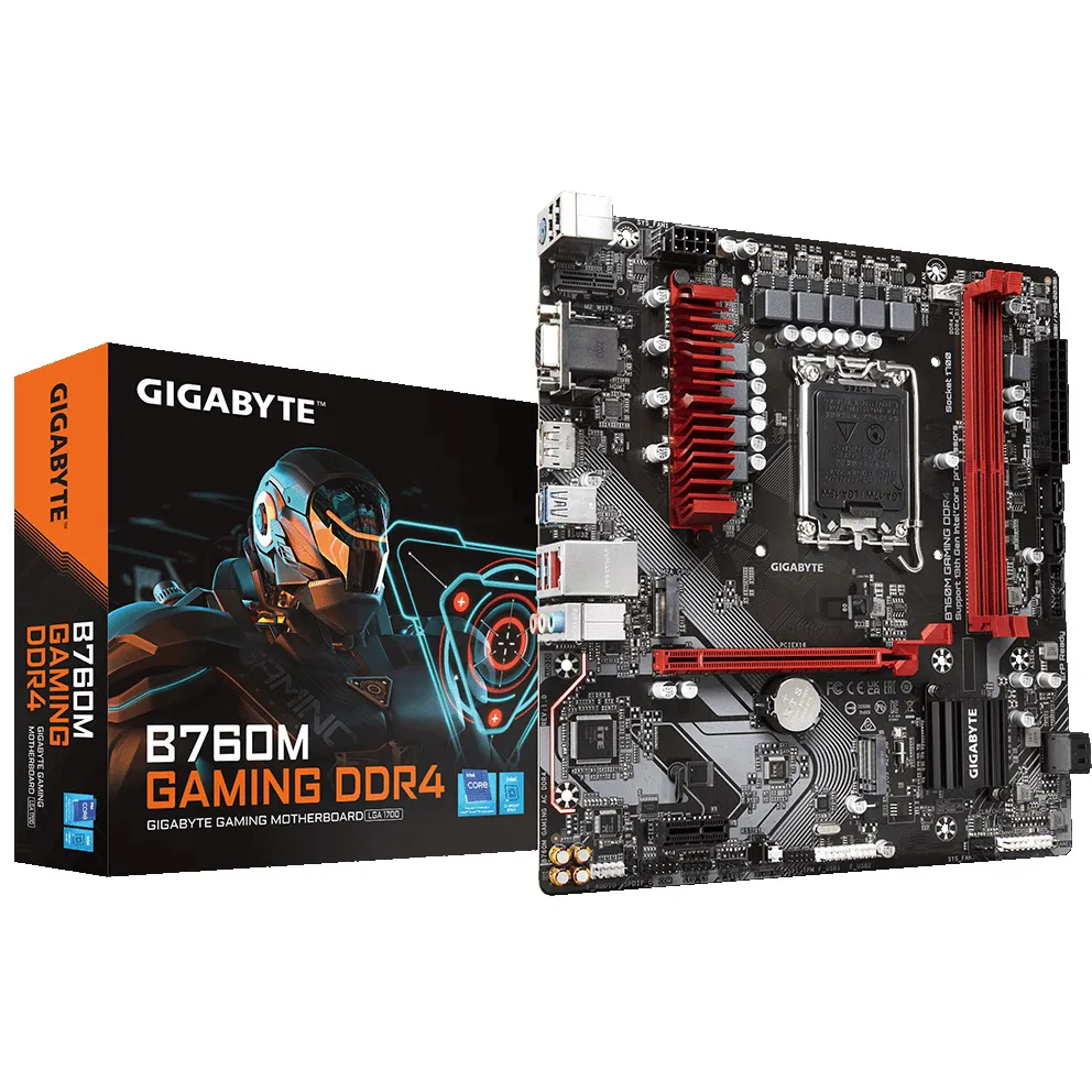 Материнська плата Gigabyte B760M Gaming DDR4 Socket 1700 - мініатюра 5