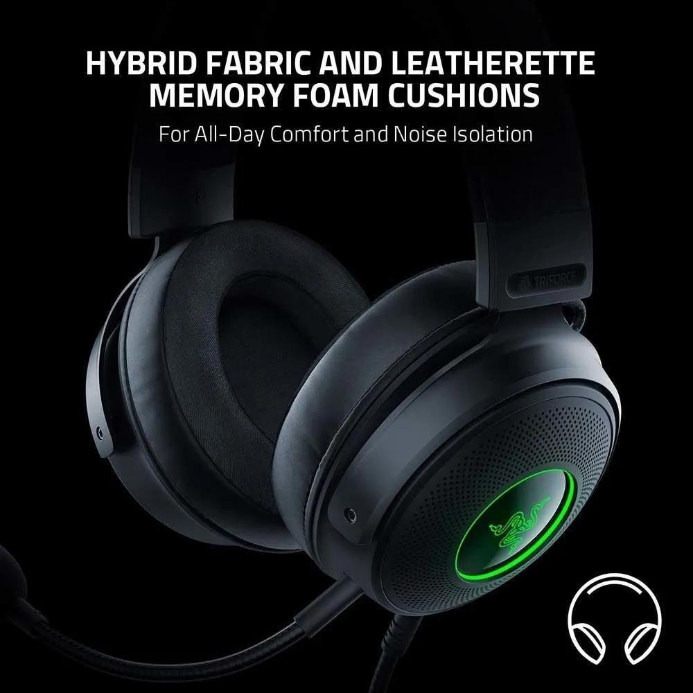 Гарнітура Razer Kraken V3 X USB (RZ04-03750300-R3M1) - мініатюра 9