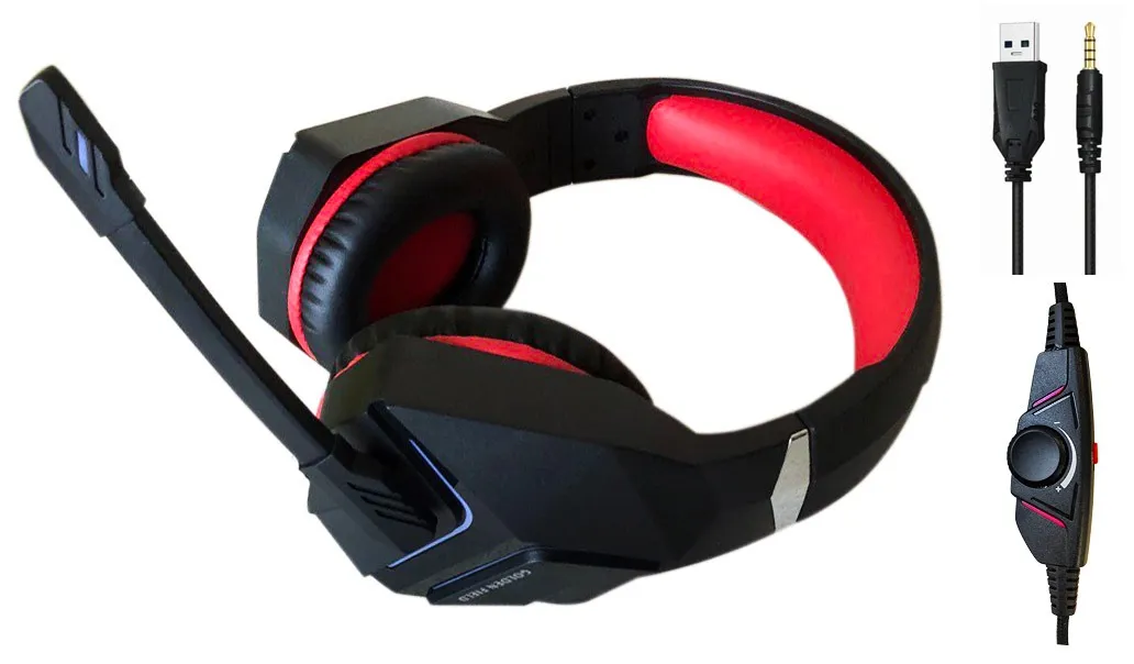 Гарнітура Golden Field GF-M01 Black (9590010685) - мініатюра 2