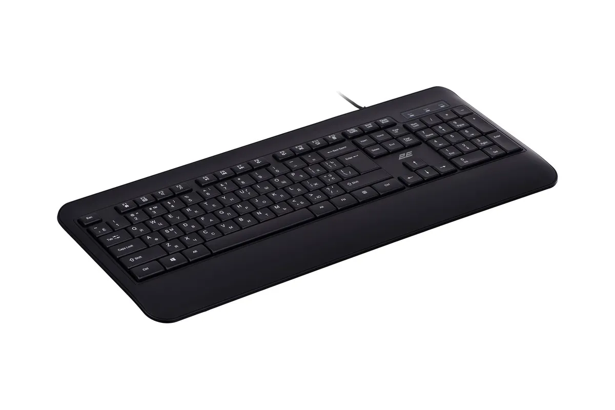 Клавіатура 2E KS109 USB Black (2E-KS109UB) - мініатюра 3