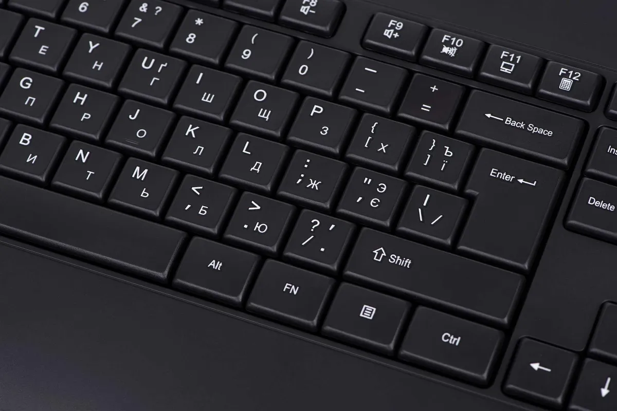 Клавіатура 2E KS109 USB Black (2E-KS109UB) - мініатюра 6