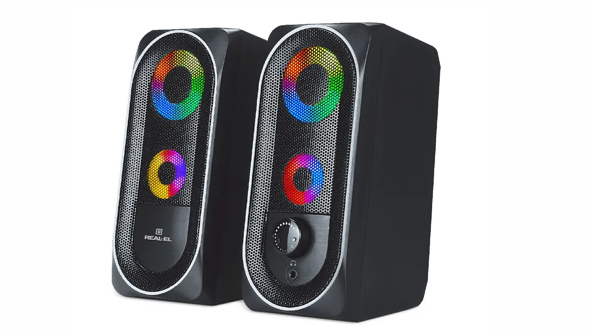Акустична система REAL-EL S-110 Black - мініатюра 3