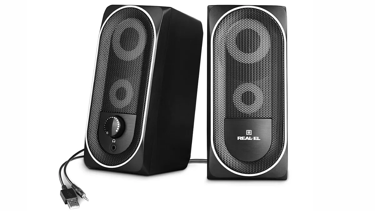 Акустична система REAL-EL S-110 Black - мініатюра 4