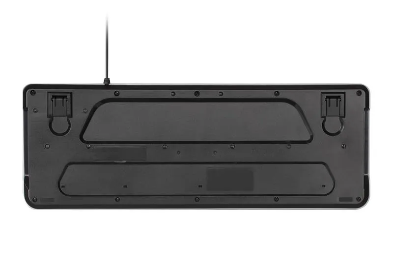 Клавіатура 2E KS120 White Backlight EN/UK Black (2E-KS120UB_UA) - мініатюра 2