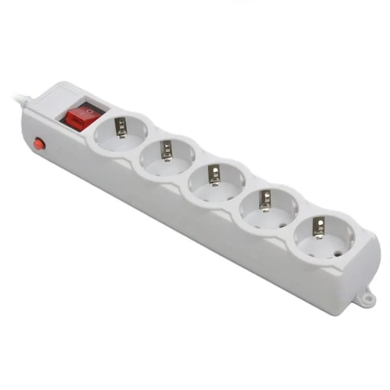 Фільтр живлення Gembird Pro (SPG5-G-6G-PRO) 5 розеток, 1.8м, сірий - мініатюра 3