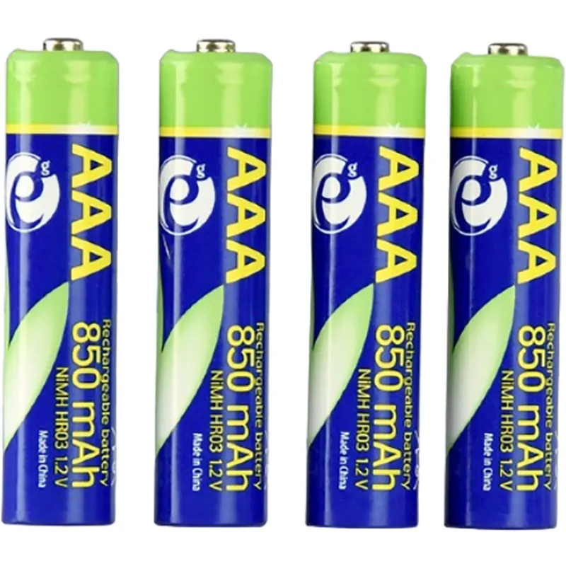 Акумулятор EnerGenie AAA/HR03 Ni-MH 850 mAh BL 4шт - мініатюра 3