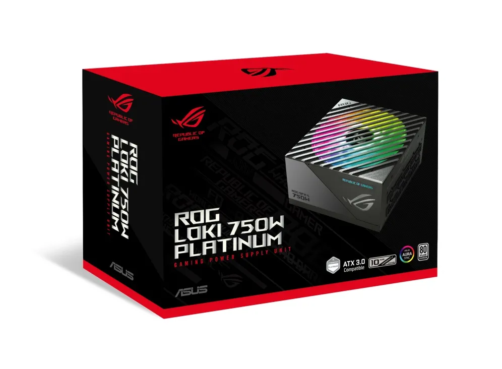 Блок живлення Asus ROG Loki SFX-L 750W Platinum (90YE00N4-B0NA00) - мініатюра 8
