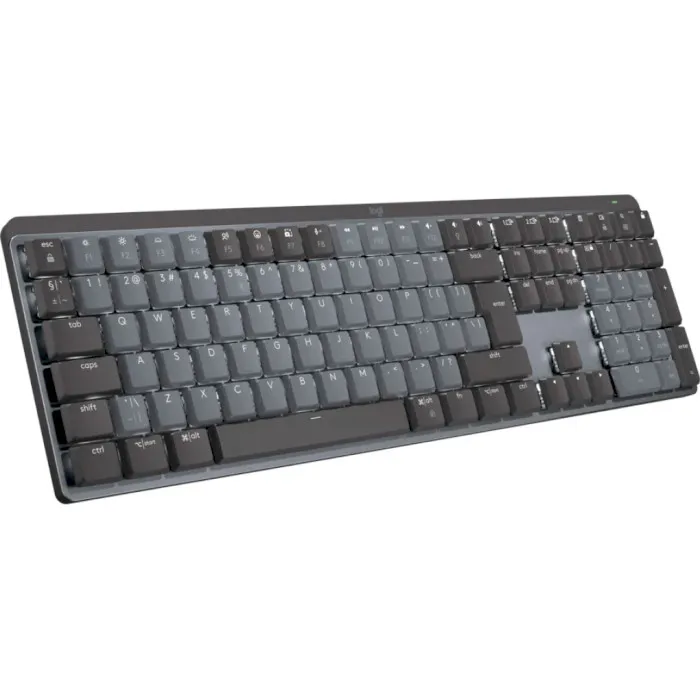 Клавіатура бездротова Logitech MX Mechanical Graphite Tactile (920-010757) - зображення 1