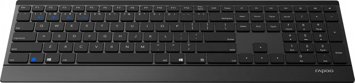Клавіатура бездротова Rapoo E9500M Wireless Black - мініатюра 3
