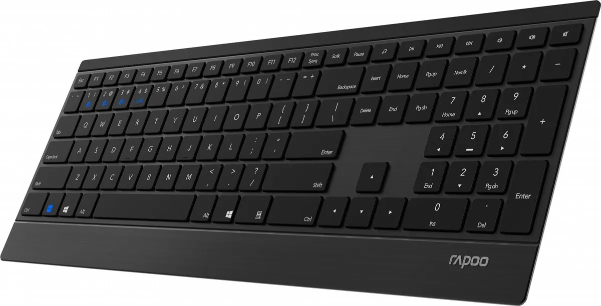 Клавіатура бездротова Rapoo E9500M Wireless Black - мініатюра 6